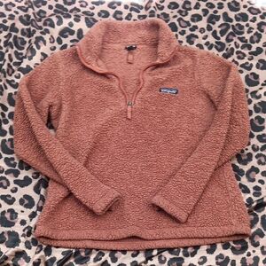 Patagonia Teddy Jacket in Warm Brown